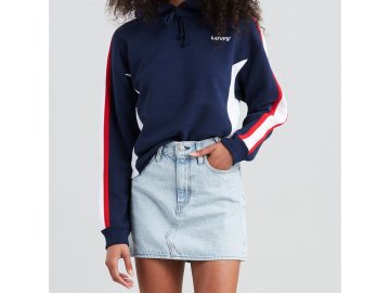 Dámská mikina Levis Sport Crop Hoodie Navy