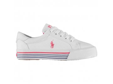 Dámské boty Polo Ralph Lauren Annesbury Bílé (Velikost 38)