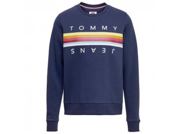 Mikina Tommy Hilfiger Rainbow Navy