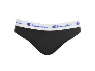 Plavky spodní díl Champion Logo Černé (Velikost L)