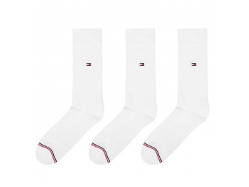 Pánské ponožky Tommy Hilfiger Sports 3 v balení Bílé