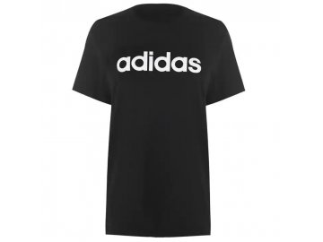 Dámské triko adidas Linear Boyfriend Černé