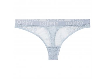 Tanga Tommy Hilfiger Lace Modré (Velikost S)