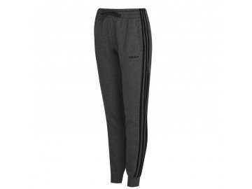 Dámské tepláky adidas Essential 3 Stripe Jogging Tmavě šedé (Velikost 2XL)