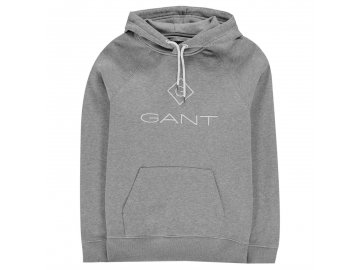 Pánská mikina Gant OTH Logo Šedá (Velikost S)