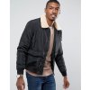 Pánský bomber bunda Brave Soul Černý (Velikost S)