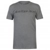 Pánské triko Calvin Klein Jeans Treasure Šedé (Velikost S)