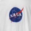 Pánské triko Alpha Industries NASA LS Bílé (Velikost S)