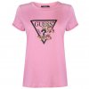 Dámské triko Guess Folia Růžové