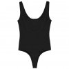 Dámské body Guess Logo Bodysuit Černé (Velikost XS)