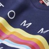 Mikina Tommy Hilfiger Rainbow Navy (Velikost XS)