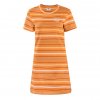 Šaty Lee Cooper Stripers Oranžové (Velikost XS)