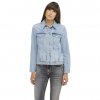 Dámská džínová bunda Calvin Klein Found Light Stone (Velikost M)