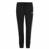 Dámské tepláky adidas Essential 3 Stripe Jogging Černé (Velikost 0)
