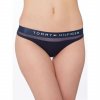 Tanga Tommy Hilfiger Sheer Navy (Velikost XS)