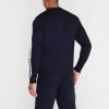 Pánská mikina Tommy Hilfiger Tape Crew Navy