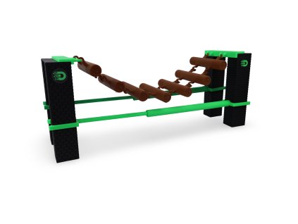 Přejezd lanový most