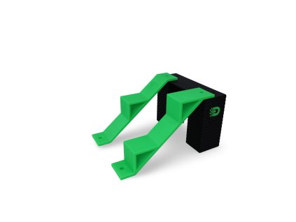 Malý nájezd s trojúhelníky 100 mm