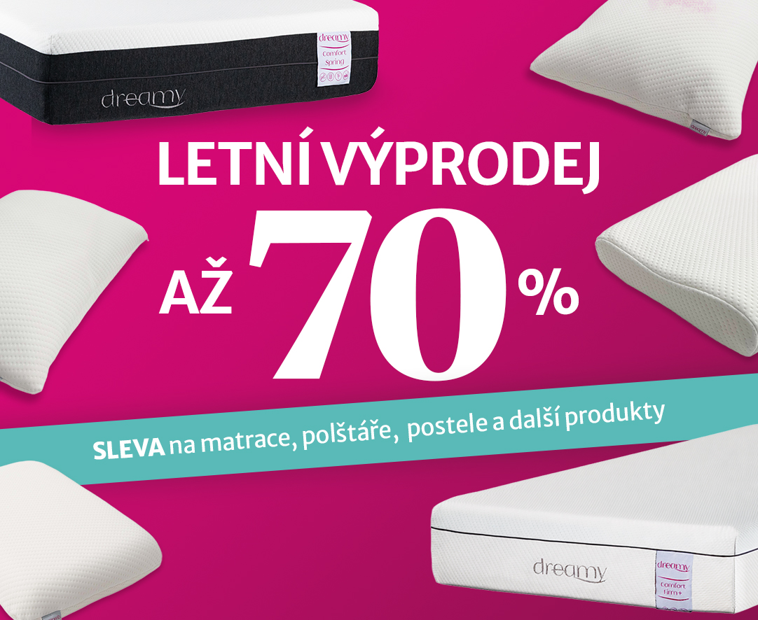 Letní výprodej až 70%