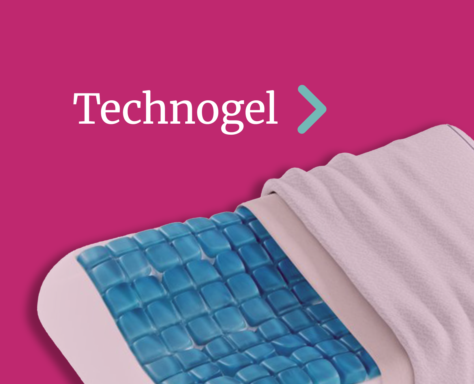 Technogel polštáře