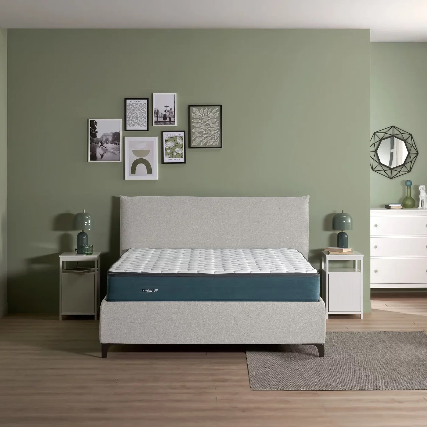 Pěnová matrace Dorelan Dedica Šířka: 200, Délka: 210, Tuhost matrace: 2 - medium soft/komfortní