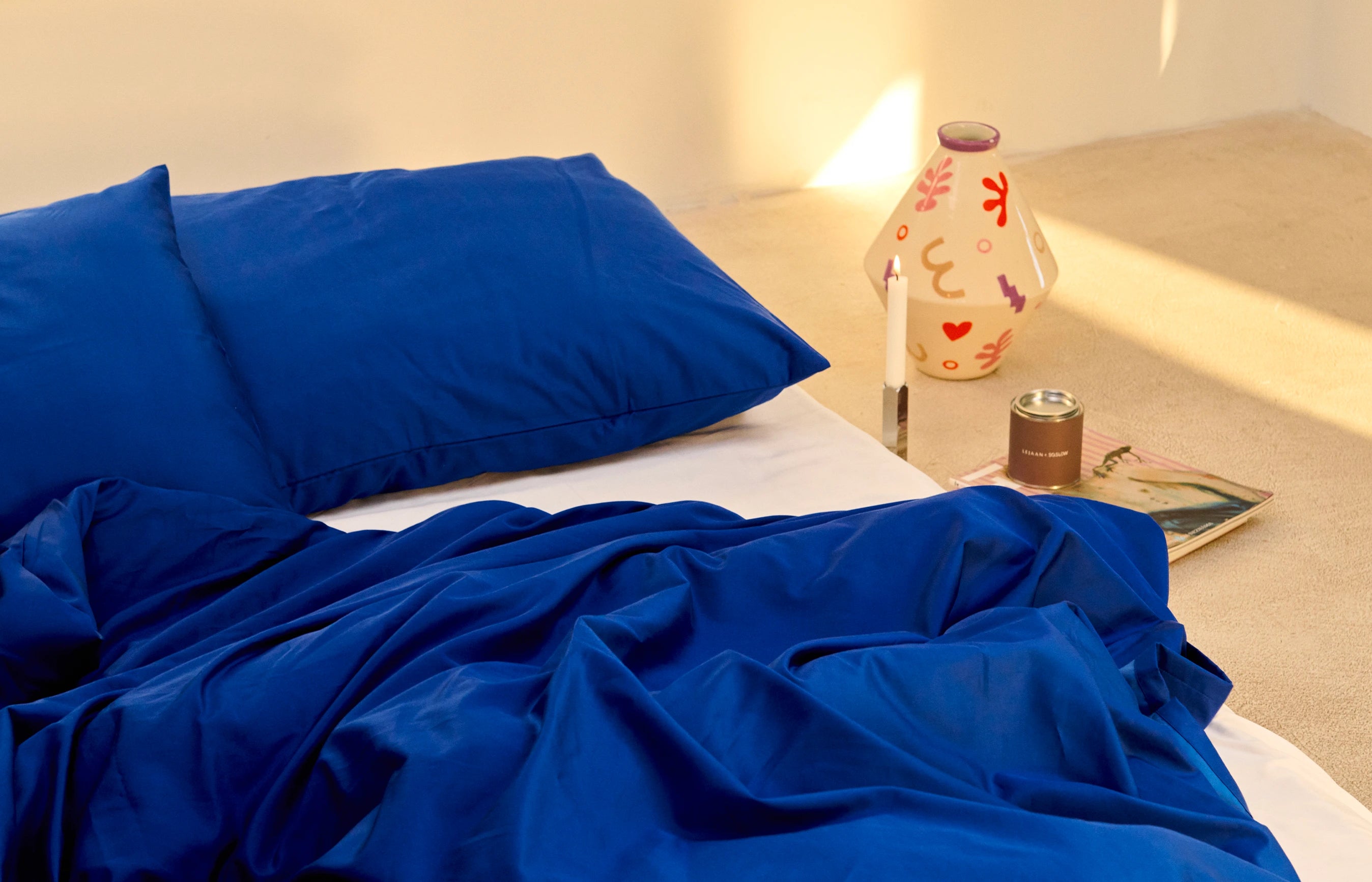 Ložnice s povlečením Lejaan Majestic Cobalt