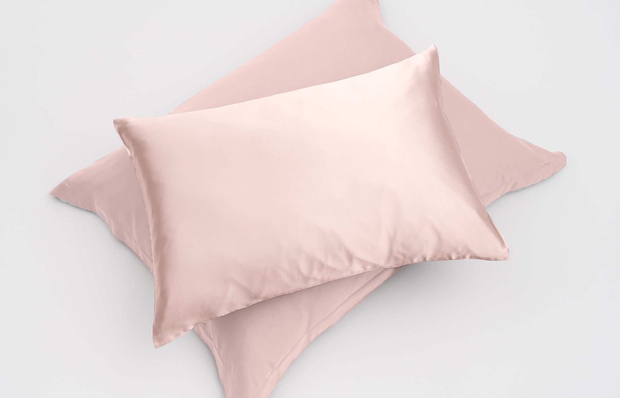 Hedvábné povlaky Delicate Silk, růžová