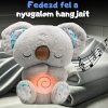 DreamyKoala™ Baba Altató Plüss – Zenével, Légzőmozgással és Nyugtató Fényjátékkal