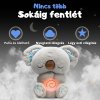 DreamyKoala™ Baba Altató Plüss – Zenével, Légzőmozgással és Nyugtató Fényjátékkal