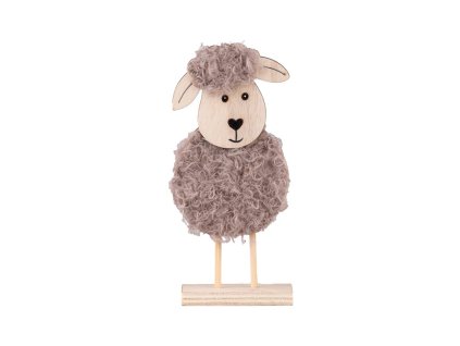 Dekorace dřevo ovečka