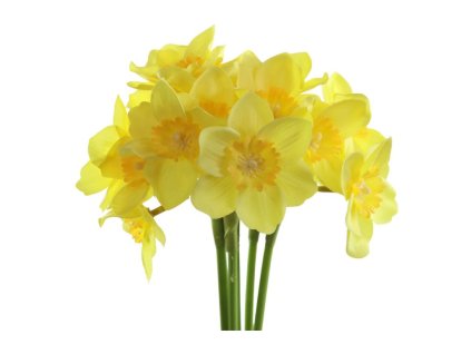 Umělé květiny - narcis svazek