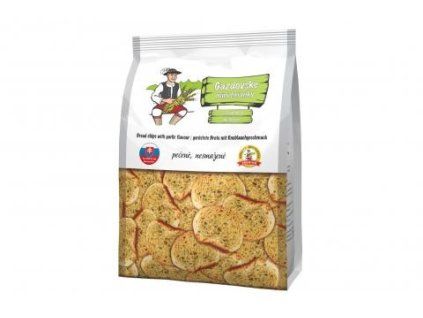 Gazdovské mini topinky česnek 140g