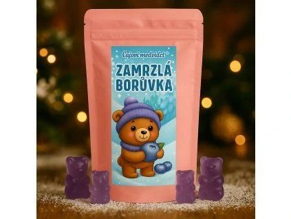 zamrzlá borůvka