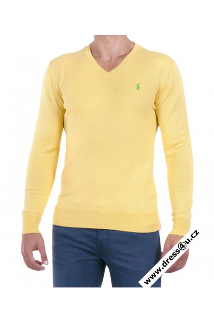 Ralph Lauren pánský svetr žlutý