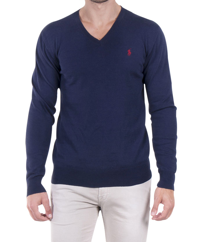 Ralph Lauren pánský svetr tm.modrý velikost: XL