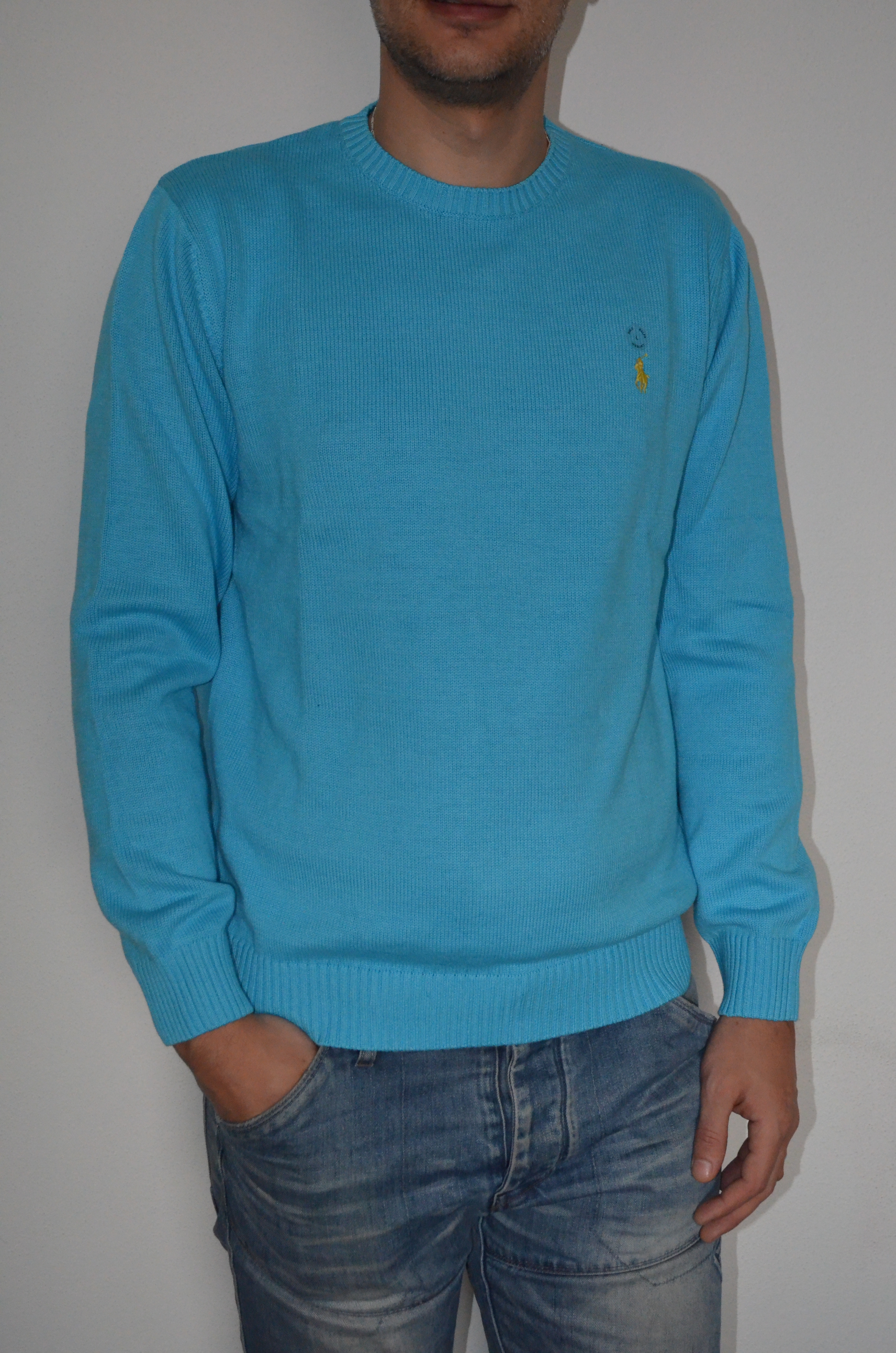 Ralph Lauren pánský svetr sv.modrý velikost: M