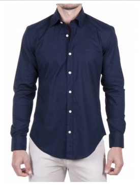 Hugo Boss pánská košile tm.modrá velikost: XL