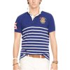 Ralph Lauren pánské polo modrobílé