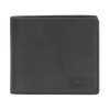 Wallet in smooth leather Pulse 4 cc coin Black B 3980