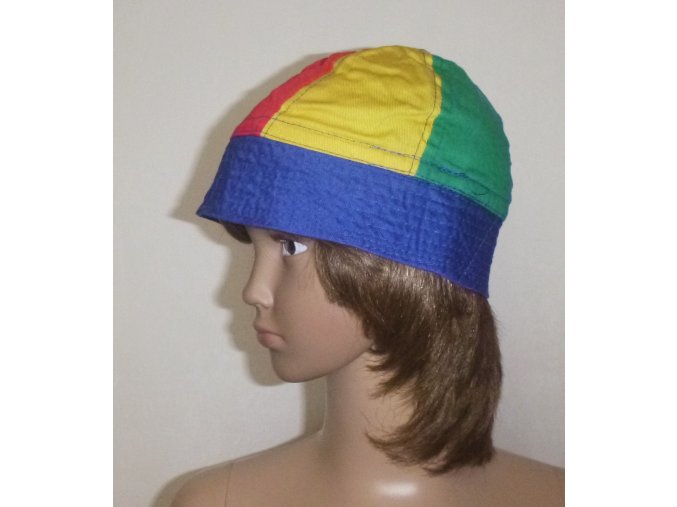 BAREVNÁ ČEPICE do 2 let - klaun