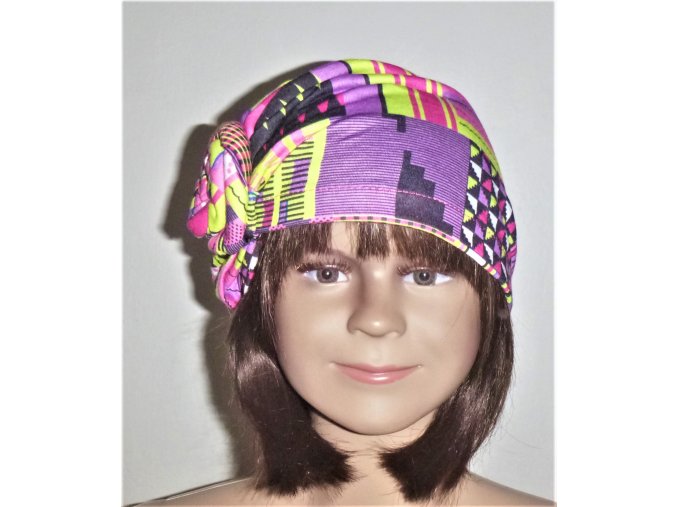 BAREVNÝ ČEPEC retro dobový