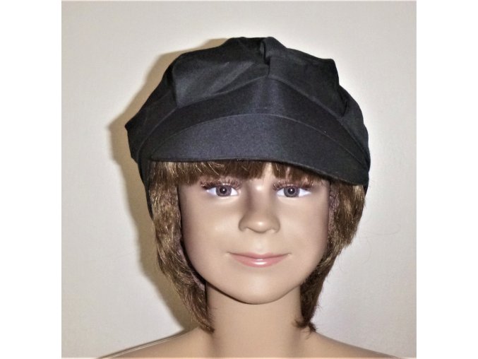 ČERNÁ ČEPICE dobová vel. S