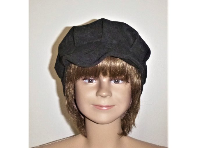 ČERNÁ ČEPICE dobová vel. S