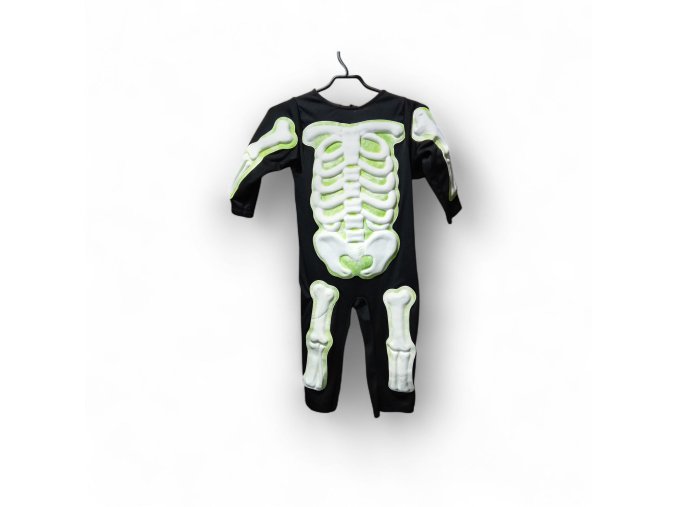 Dětský karnevalový kostým KOSTLIVEC 3 - 4 roky