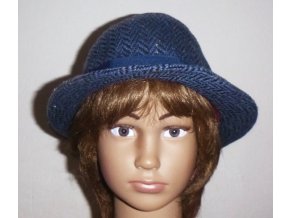 MODRÝ KLOBOUK dětský - loupežnický