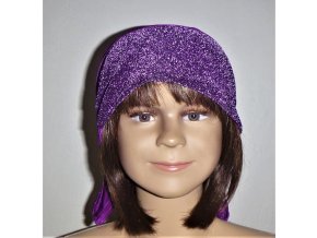 FIALOVÝ ŠÁTEK dobový dětský