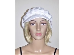 BÍLÝ ČEPEC dobový velký