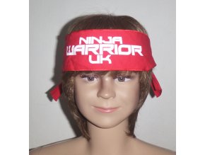 NINJA červená páska šátek