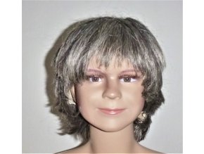 ŠEDÁ PARUKA vel. S