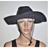 KOVBOJ černý klobouk velký